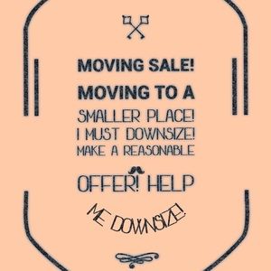 MOVING SALE!! HELP ME DOWNSIZE 🙏